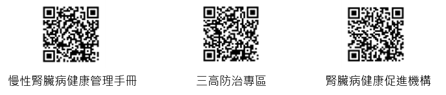 腎臟醫健康管理手冊 QR code