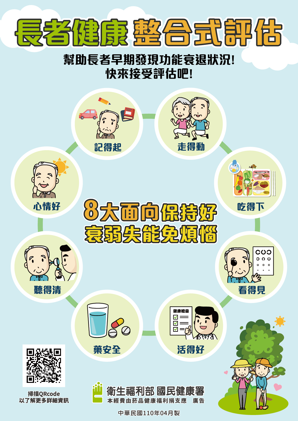 圖說：長者健康整合式評估 (詳請閱讀新聞稿內容)