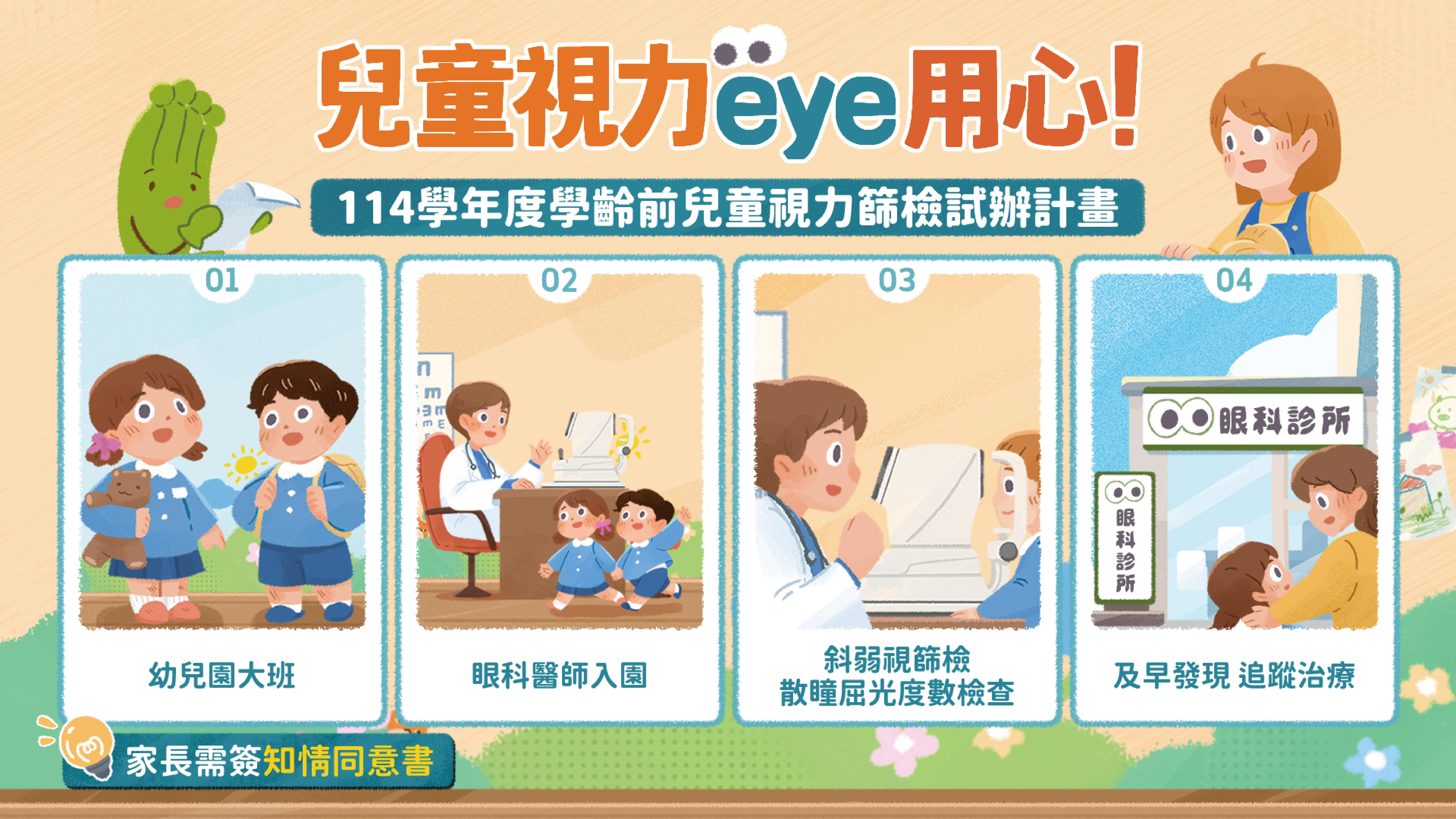 學齡前兒童視力篩檢試辦計畫-懶人包3